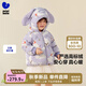 Mini Balabala【三防】男女兒童寶寶羽絨外套動物造型帽柔軟羽絨服2025秋冬新款 紫色調(diào)00377 110 【80.2g】
