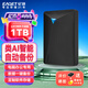 憶捷（EAGET）移動硬盤 1TB 雙盤備份 USB3.0 G20PRO 2.5英寸 外接外置存儲數(shù)據(jù)照片 高速傳輸防震 黑色