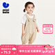 minibala【水果造型女童背帶褲】迷你巴拉巴拉兒童寶寶綿軟舒適透氣褲子夏 卡其50653 100 cm