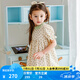 happyology英國女童裙子小女孩純棉連衣裙女裙子夏森林系女童裙子 小野花 110 (112cm)