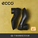 愛(ài)步（ECCO）單鞋女 一腳蹬包頭牛皮高跟鞋 雕塑奢華系列222493 黑色22249301001 38