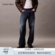 Calvin KleinJeans【明星同款】25春夏男士復(fù)古ck純棉寬松垮褲牛仔褲4RB921G RG8-牛仔淺藍 32