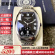 【二手99新】浪琴（LONGINES）制表傳統典藏酒桶系列自動(dòng)機械男士手表瑞士男表商務(wù)休閑二手奢侈品 L2.642.4.51.6黑盤(pán)鋼帶38.75MM 二手奢侈品腕表鐘表