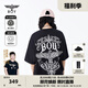 BOY LONDON【都鐸王朝】春夏情侶款T恤老鷹印花短袖N01030 黑色 XL