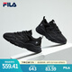 FILA【男女同款】斐樂官方跑步鞋復(fù)古老爹鞋火星鞋潮流時(shí)尚老爹鞋 女-黑-BK 36.5
