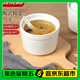 拜杰陶瓷碗燉盅 湯碗隔水燉盅內(nèi)膽蒸蛋粥燕窩盅罐餐具帶蓋勺小號(hào)220ml