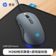惠普（HP） M280有線鼠標(biāo) 鼠標(biāo)墊套裝 家用辦公筆記本臺(tái)式機(jī)電腦 人體工學(xué)電競(jìng)游戲鼠標(biāo) 槍灰
