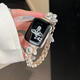 格匯品牌原裝適用applewatchS10表帶皓石s9代蘋(píng)果手鏈iwatch9/8/7腕帶 星光色 適用iwatch10【42MM表盤(pán)】