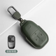 適用25款樂(lè )道L60鑰匙套高級蔚來(lái)樂(lè )道L90新能源汽車(chē)山羊皮全包殼扣 樂(lè )道【橄欖綠-方扣】-3D版