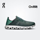 On 昂跑 Cloud 6 Coast 2025 春夏新品男款可踩跟休閑運動鞋 Olive | White 橄欖綠 | 白色 42.5