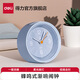 得力（deli）2025新款全自動(dòng)鬧鐘兒童房電子表 鐘表起床神器學(xué)生專(zhuān)用臥室大聲音響床頭鬧鐘學(xué)生推薦 開(kāi)學(xué)季9024 【圓小藍】一鍵貪睡