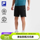 FILA 斐樂官方黃景瑜同款男士針織五分褲2025夏健身運(yùn)動(dòng)基礎(chǔ)防曬短褲