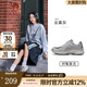 駱駝（CAMEL）【1930M】運動(dòng)鞋2025春季新款復古輕量網(wǎng)面透氣舒適情侶休閑鞋男 G25S852092 云霧灰 女 37
