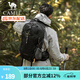 駱駝山棲戶外登山包雙肩包大容量便攜露營徒步背包男女防潑耐磨書包 A1W3QJ111A，經(jīng)典黑，贈防雨罩 輕量升級版 輕感背負