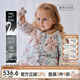 OAK FAMILY白鵝絨女童羽絨服加厚冬季兒童羽絨外套24新款寶寶外套 愛麗絲花園 90 cm