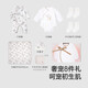 英氏（YEEHOO）新生兒衣服禮盒套裝嬰幼兒見面禮寶寶禮物【8件套-5A抗菌】