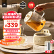 World Kitchen康寧養(yǎng)生壺全玻璃恒溫壺大容量家用多功能辦公室煮茶器燒水壺熱水壺燒水壺花茶壺 1.5L【茶漏款】