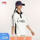 李寧短袖POLO衫男女2025新款經(jīng)典LOGO棉質(zhì)寬松運(yùn)動(dòng)上衣APLV175