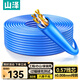 山澤六類千兆網(wǎng)線【工程版0.57±0.008mm純銅芯】CAT6類非屏蔽 家裝網(wǎng)絡(luò)布線POE監(jiān)控箱線50米 SZ-6050