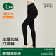 松山棉店加絨打底褲女秋冬外穿踩腳高腰顯瘦保暖褲防掉檔 黑色 1條 均碼