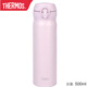 膳魔師（THERMOS）大容量保溫杯居家辦公男士女學(xué)生便攜新款簡約不銹鋼保溫泡茶水杯 霧粉500ml jnl~506