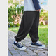 LeeLee牛仔褲男童寬松流運(yùn)動(dòng)休閑褲LK3X1SBB0249 黑灰色 150 