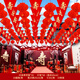 夢橋祝壽67890大壽生日禮物壽宴裝飾院子酒店壽字拉旗彩旗布置拉花