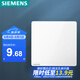 西門子（SIEMENS）空白面板蓋板 86型暗裝 墻壁裝飾白板 皓彩雅白5UH26133NC01