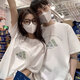 阿迪達斯 （adidas）男裝女裝25夏新款情侶裝運動服跑步透氣半袖棉質(zhì)T恤休閑圓領(lǐng)短袖 白色/男女同款/單件 2XL