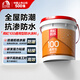 東方雨虹100通用型防水漿料 廚房衛(wèi)生間防水涂料 墻面防水 全屋防潮18kg