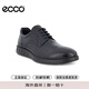 愛(ài)步（ECCO）商務(wù)皮鞋男德比鞋 輕巧混合520304 黑色 40