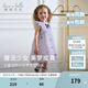 戴維貝拉（DAVE＆BELLA）【庫洛米聯(lián)名】女童連衣裙女寶寶網(wǎng)紗裙洋氣兒童公主裙小童裙子 灰紫色【現(xiàn)貨】 110 cm（建議身高100-110cm）