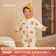 babylove嬰兒連體衣冬季寶寶棉服加厚夾棉哈衣連帽外出服保暖衣服 淘氣WooWoo 73cm