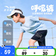 安踏兒童褲子男童裝2025年夏季潮流拼接涼感針織運動短褲五分褲薄荷褲 【棉感親膚】基礎(chǔ)黑7717-1 150 cm