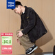 唐獅（TonLion）2025春男翻領(lǐng)下擺小細(xì)節(jié)牛仔外套