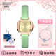 史努比（SNOOPY）廣西南寧桂花手表女學(xué)生網(wǎng)紅同款小眾復(fù)古小方塊女士石英表桂花表 復(fù)古綠SNW872GR
