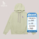 哈吉斯（HAZZYS）女裝連帽活力休閑風衛(wèi)衣ABTSE0BCF04 淺綠色LG 160/84A38