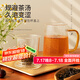 雅集筑茗玻璃茶杯茶水分離玻璃杯帶蓋帶玻璃內(nèi)膽辦公家用耐熱泡茶杯