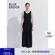 BLUE ERDOS【明星同款】連衣裙女裝夏季優(yōu)雅顯瘦無(wú)袖小黑裙長(zhǎng)裙B245D6003 黑 M