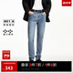 杰克·瓊斯（JACK&JONES）男裝修身牛仔褲男彈性品牌男褲休閑高檔潮流四季款寬松直筒褲子 135中藍(lán)牛仔 修身 31 175 W31/L30