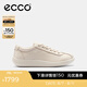 愛步（ECCO）休閑鞋女 2025新款時(shí)尚百搭簡(jiǎn)約輕盈牛皮德訓(xùn)鞋板鞋 柔酷220263 石灰色22026301378 38