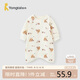童泰（TONGTAI）嬰兒睡袍春秋睡衣兒童防踢被家居服內(nèi)衣TS43C176-DS橘色90cm