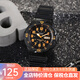 卡西歐（CASIO）手表 簡(jiǎn)約指針 時(shí)尚運動(dòng)學(xué)生表 帶夜光星期日歷 初高中 學(xué)生表  MRW-200H-4B