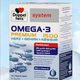 雙心（Doppel herz）高純度rTG型復配深海鉆石魚(yú)油軟膠囊omega-3含DHA+EPA腦黃金60粒 【進(jìn)階養護】高純度魚(yú)油1500mg60粒