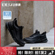 德賽（DESAI）【二代總裁健步系列】透氣戶外運(yùn)動(dòng)鞋潮流百搭時(shí)尚休閑板鞋小白鞋 黑色 42