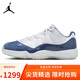 Jordan籃球鞋AJ11男子緩震JORDAN 11運動鞋F(xiàn)V5104-104白藍43