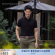 TOMMY HILFIGER【輕系列】夏季男裝撞色鑲邊翻領(lǐng)POLO/珠地棉商務(wù)修身純色短袖T恤 【修身款】深海藏青CJM L （推薦：140-155斤）