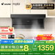 海爾（Haier） 懶人油煙機 頂側(cè)雙吸自清潔抽吸排油煙機92Dmax Ieader出品 26風(fēng)量1000pa國家補貼20%小黑翼9762