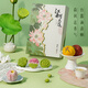 南宋胡記杭州特產(chǎn)新中式糕點(diǎn)心禮盒休閑零食喜餅伴手禮荷花酥300g/6枚