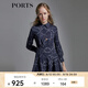 PORTS 寶姿新品女裝連衣裙SM8D018MPD024 丈青印花 S (4)